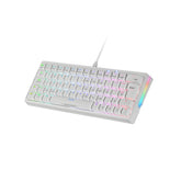 Teclado Mecanico Mkminipro Switch Blue Rgb Blanco Mars Gaming